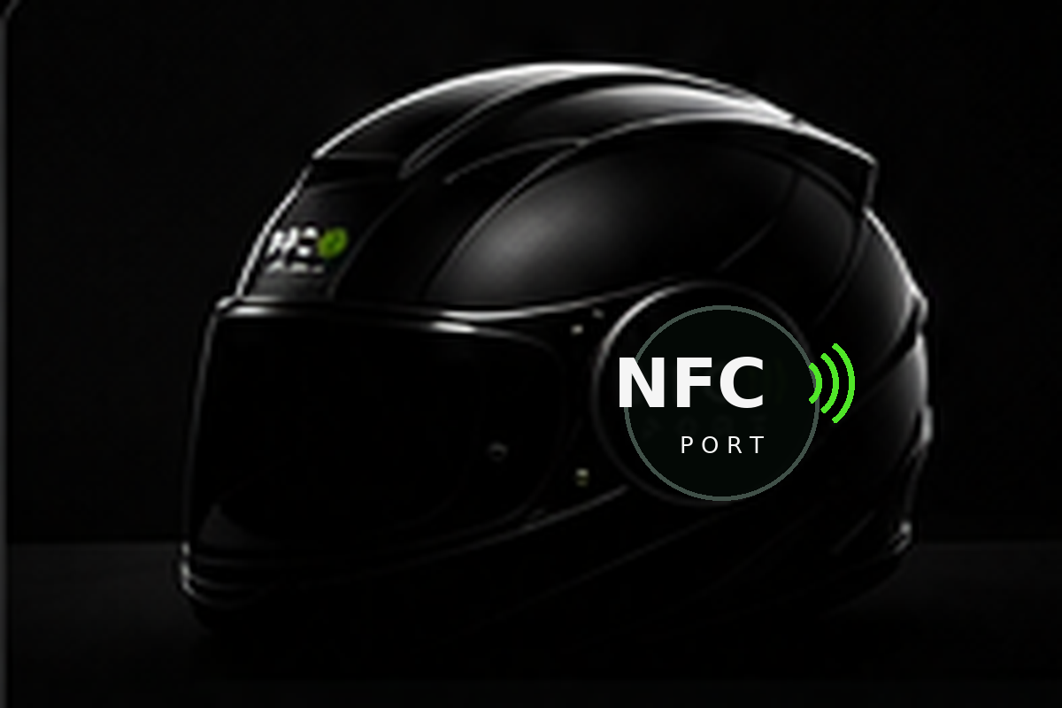 NFC Kask acil durum bilgileri
